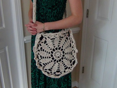 Crocheted Cotton Bag Part 1