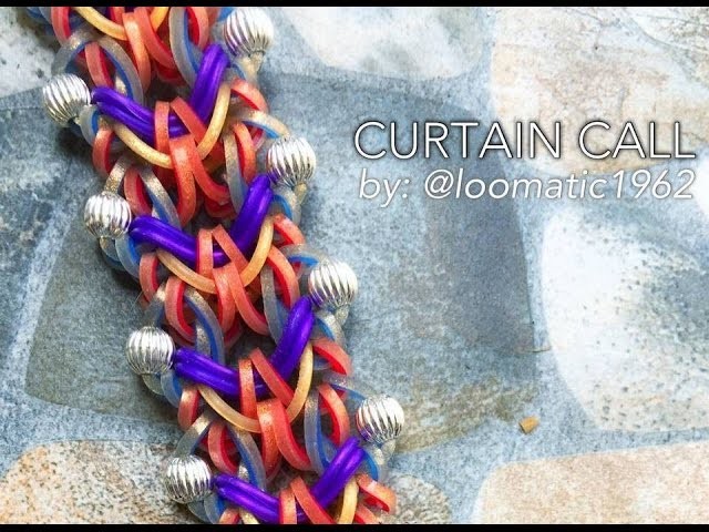 CURTAIN CALL Hook Only bracelet tutorial