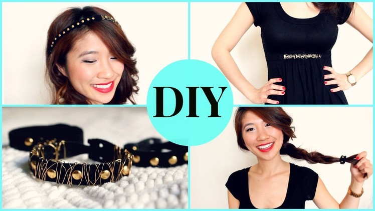 DIY: 4 Easy Studded Accessories + ($550 Giveaway)