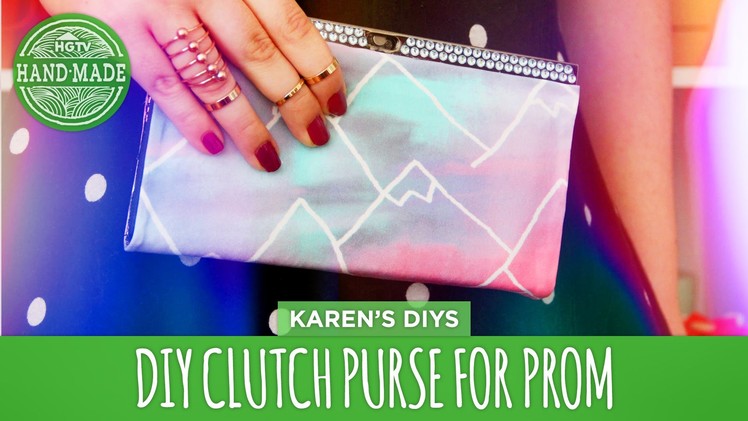 DIY Clutch Purse for Prom - HGTV Handmade