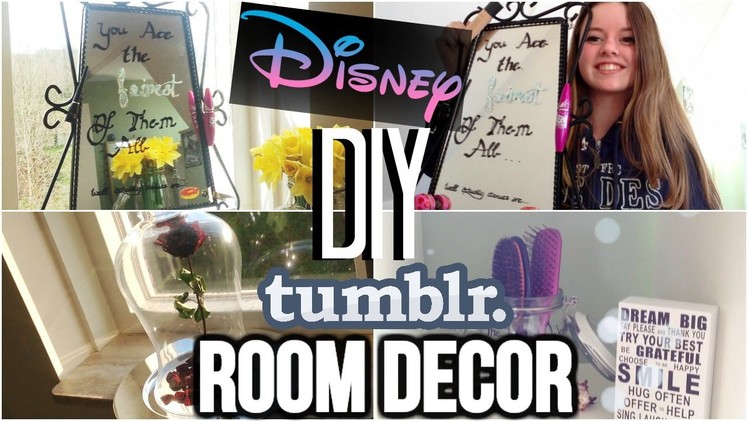 DIY Disney ROOM DECOR | Tumblr Pinterst Inspierd! (Gabriel Marie Model Entry)