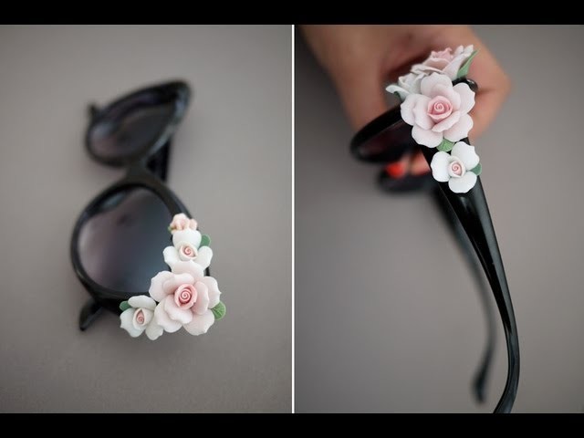 DIY: Dolce Gabbana Inspired Floral Sunglasses