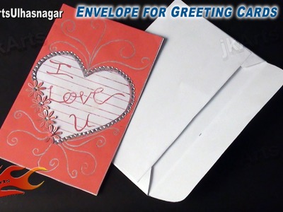 DIY Envelope for Greeting Cards - JK Arts 568