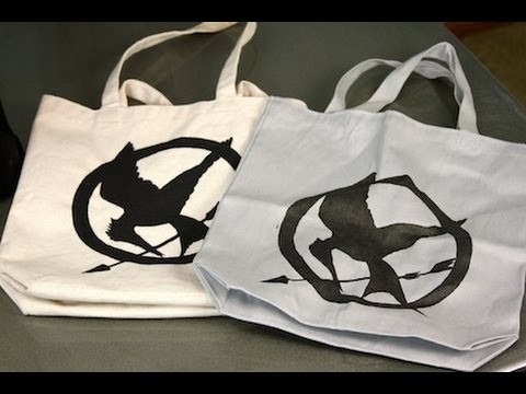 DIY: Hunger Games DIY Tote | ShowMeCute