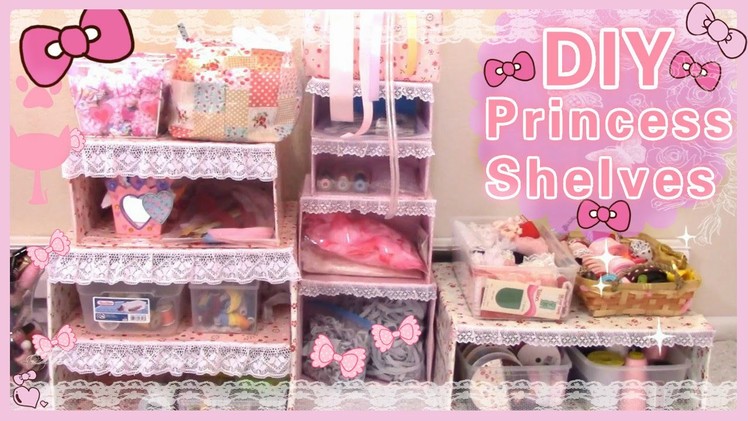 DIY Room Decor | Make Your Own Princess Shelves(Easy)