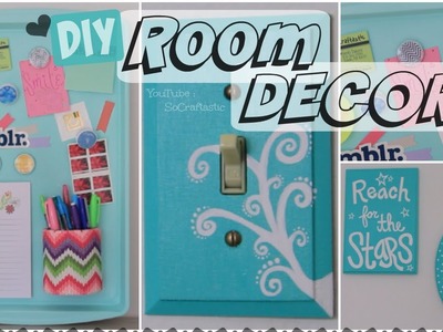 DIY Room Decor. Wall Art & Magnetic Memo Board How To
