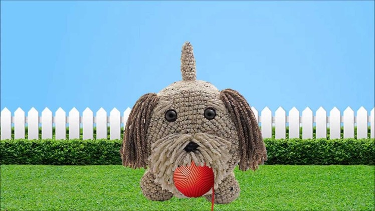 Dog ~ Amigurumi Crocheted Toilet Paper Cover