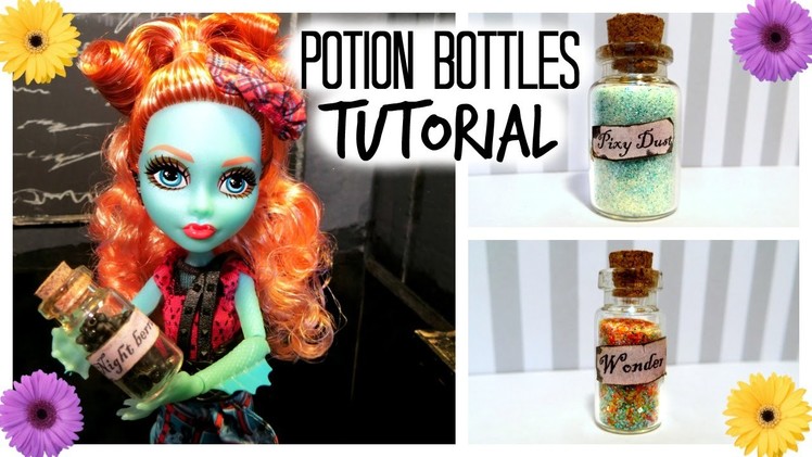 Doll Potion Bottles Tutorial