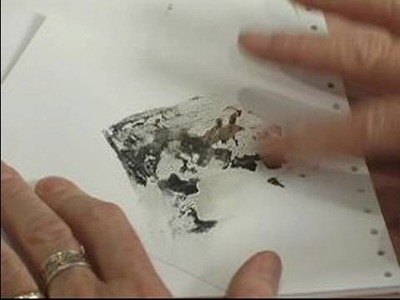 Encaustic Wax Painting for Beginners : Using Kleenex for Encaustic Wax Painting