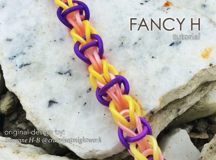 FANCY H Hook Only bracelet tutorial