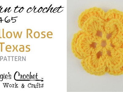 FP465 Yellow Rose of Texas - FREE PATTERN - Right Handed