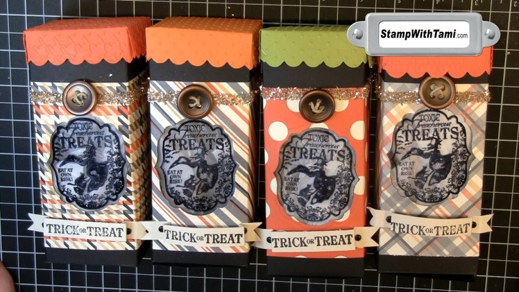 Halloween Toxic Treat Window Gift Boxes