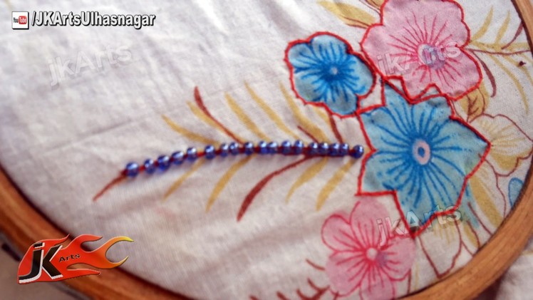 Hand Embroidery Demo  - JK Arts 555