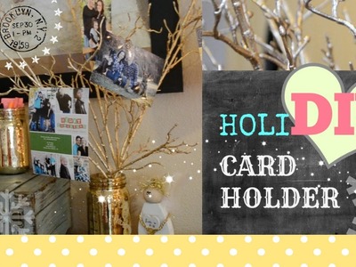 Holi DIY Christmas Card Holder (Youtube Collab)