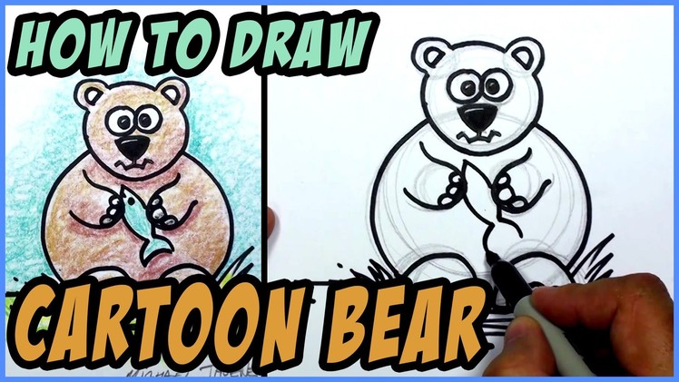 How to Draw a Cartoon Bear | MAT