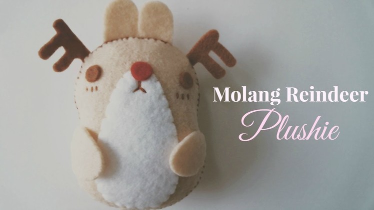 How To Make A Kawaii Molang Reindeer Plushie Tutorial