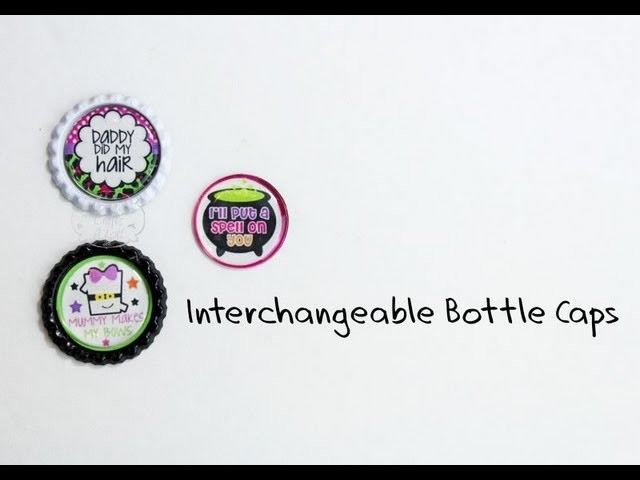 How to make bottle caps interchangeable