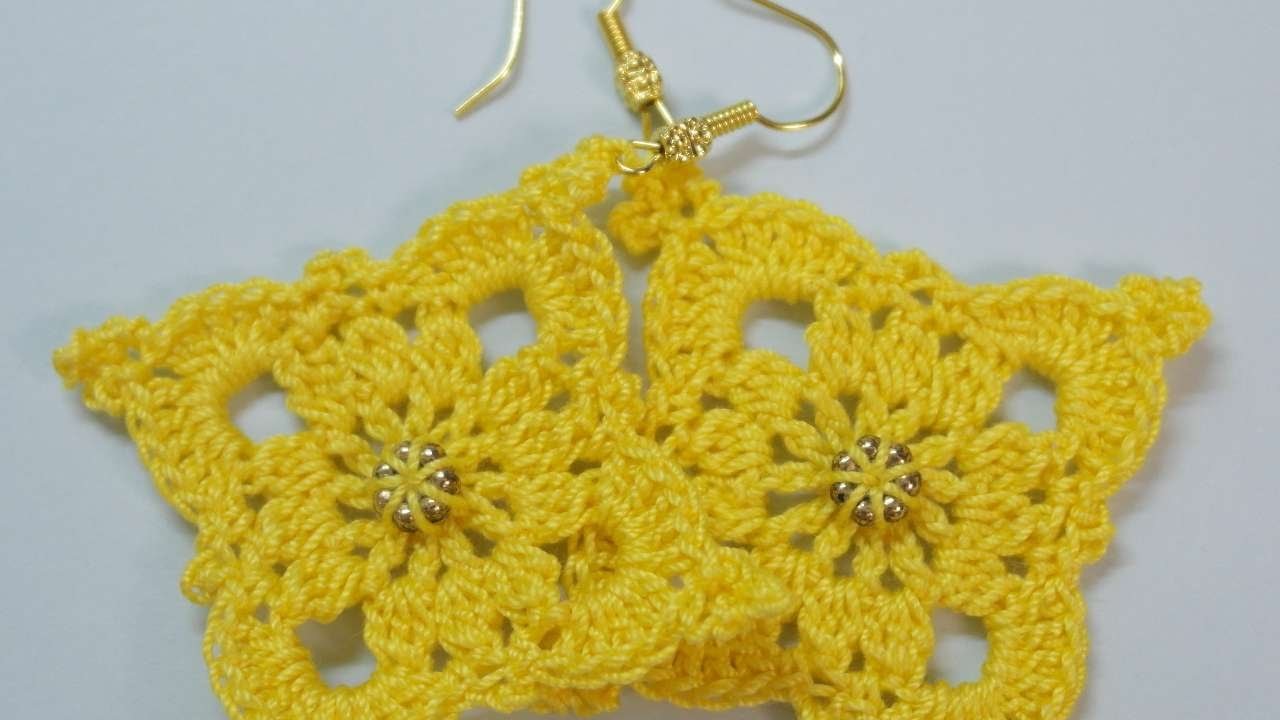 How To Make Cute Sunshine Crocheted Earrings - DIY Style Tutorial - Guidecentral