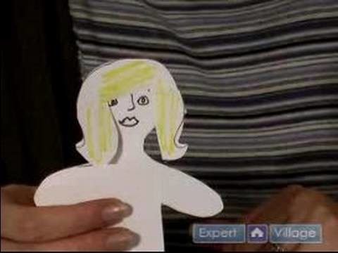 How to Make Paper Dolls : Paper Dolls: How to Make Blonde Hair for Your Paper Doll