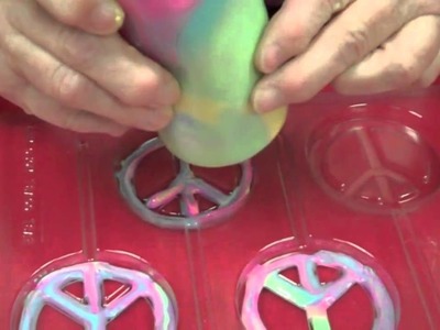 How To Make Peace Sign Lollipops