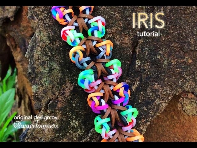 IRIS Hook Only bracelet tutorial