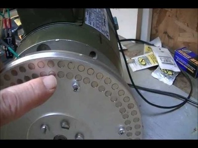 Lenz's effect heating with RV motor 001