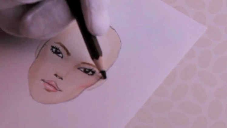 Lesson no.1, P.3 - FACE, Asian Model, Fashion Drawing
