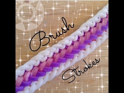 NEW Brush Strokes Rainbow Loom Bracelet