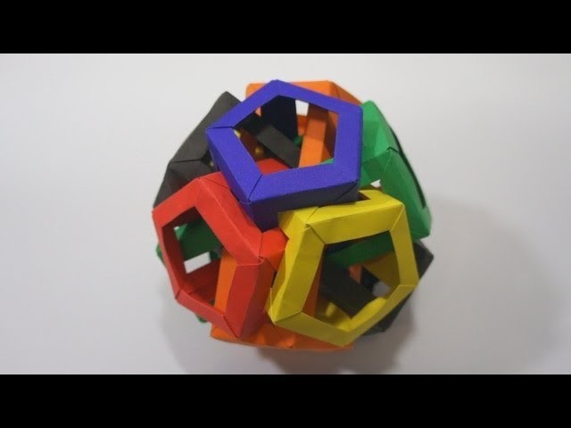 Origami Six Pentagonal Prisms (Daniel Kwan)