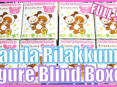 Panda Rilakkuma Figure Blind Box FULL SET!