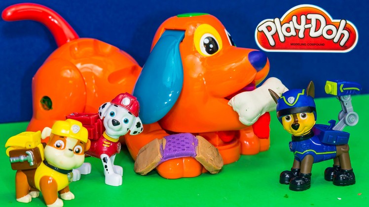 PAW PATROL Nickelodeon Paw Patrol Play Doh Puppy Vet a Play Doh Paw Patrol Video Parody