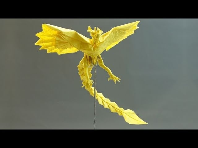 Phoenix Origami Making of (Time Lapse)