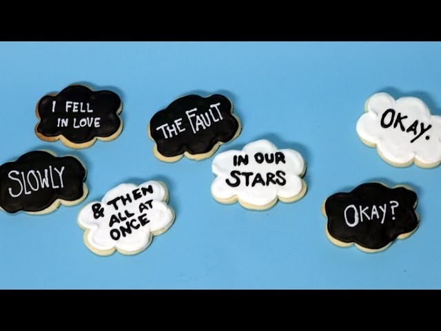 The Fault in Our Stars Cookies | Just Add Sugar