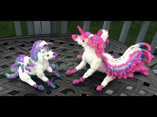 The Making of the Color Changing Rainbow Loom Alicorns