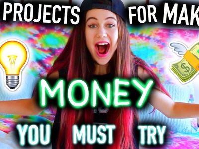 DIY Project Ideas for Making Money You MUST Try! -  Easy, for Teenagers.Kids
