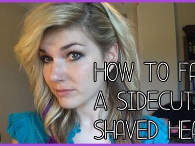 HOW TO FAKE A SIDECUT. SHAVED HEAD (Tutorial)