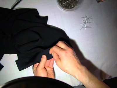 How to hem silk pants with hand sewing &  pressing tip