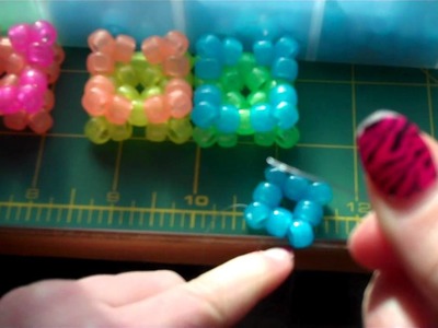 How to make a kandi flared square