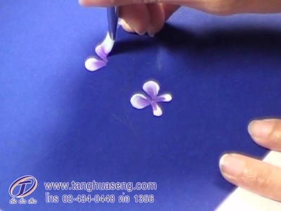 How to paint pea flower