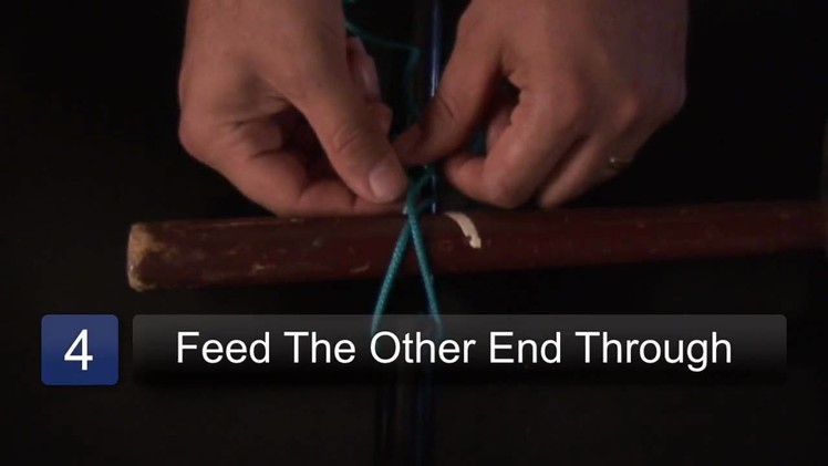 How to Tie a Loop : Transom Knot