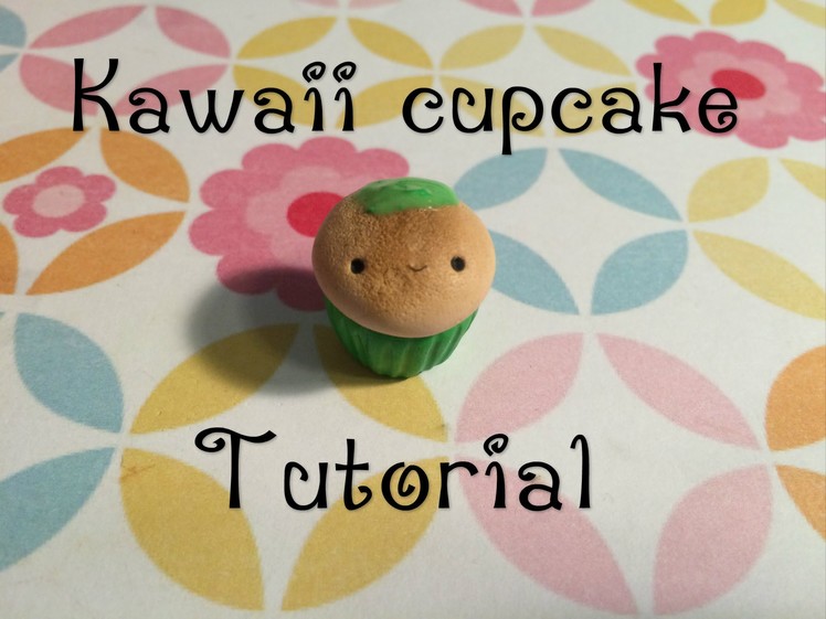 Kawaii Cupcake Polymer Clay Tutorial (no mold)