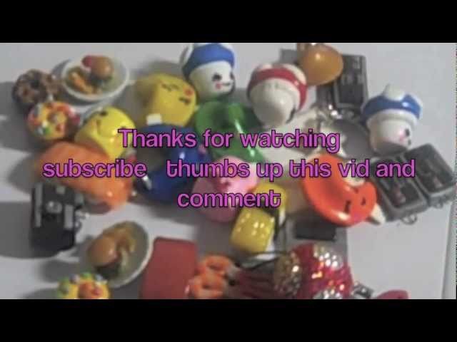 Polymer clay chibi cup cake geekry  charms update 1