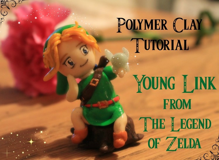 Polymer clay tutorial young Link from The legend of Zelda- Ocarina of time