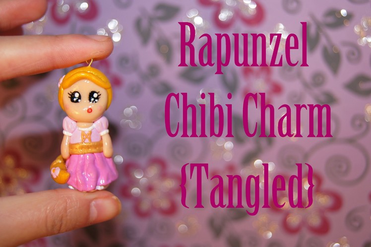 Rapunzel Chibi Charm {Tangled} - Polymer Clay! ❤