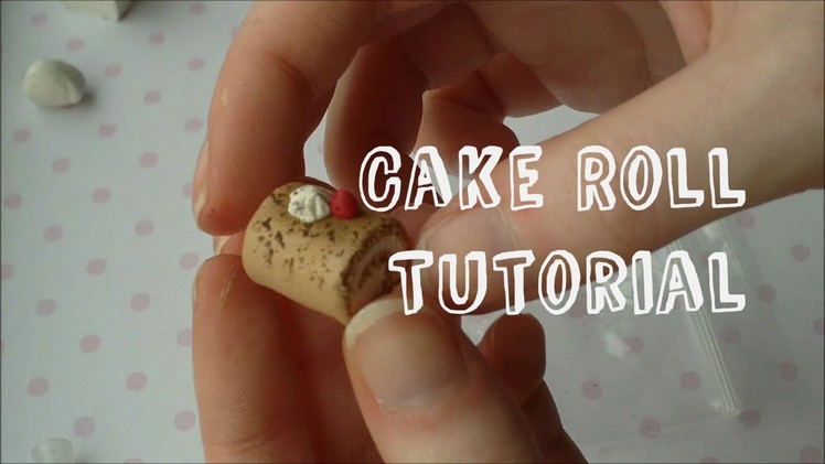 Roll Cake Polymer Clay Tutorial
