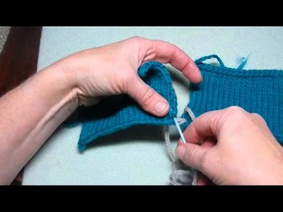 Seaming stockinette stitch pieces - side seam