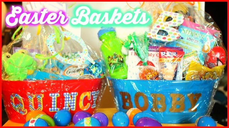 WHAT'S IN THE BOYS EASTER BASKETS |DOLLAR TREE BASKET IDEAS | Sensational Finds