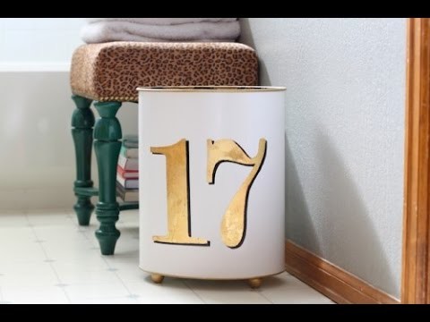 12 Cool DIY Trash Can Makeovers