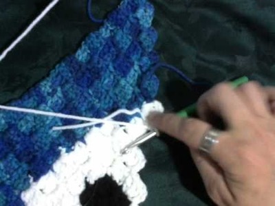 Another Color Change Option C2C crochet