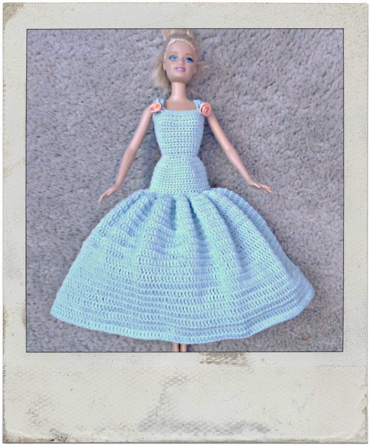 Barbie's - Double Crochet  Dress
